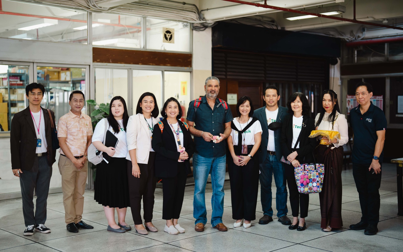 Professor Dr. Jay Singh จาก Cal Poly State University เข้าเยี่ยมชม สน.พิมพ์